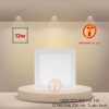 Đèn LED Âm Trần Vuông 12W